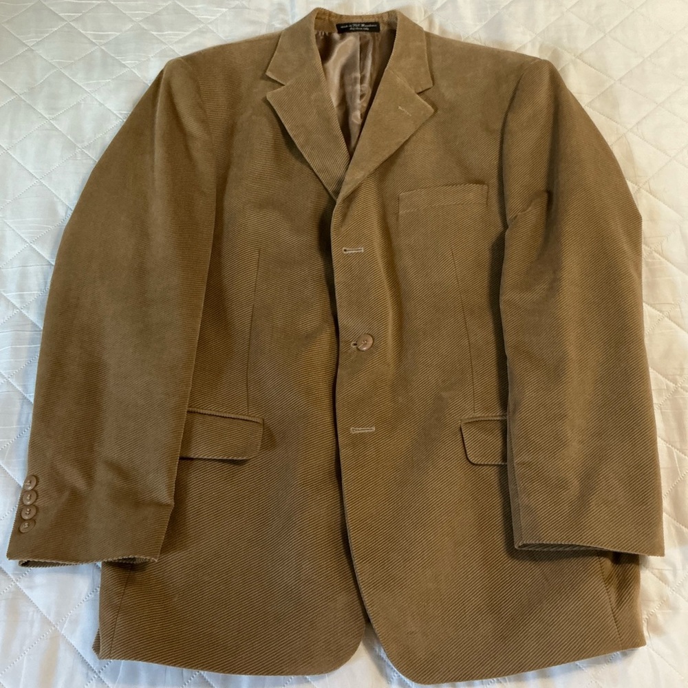 Vintage Geoffrey Beene Sport Coat Classic Single-Breasted Blazer